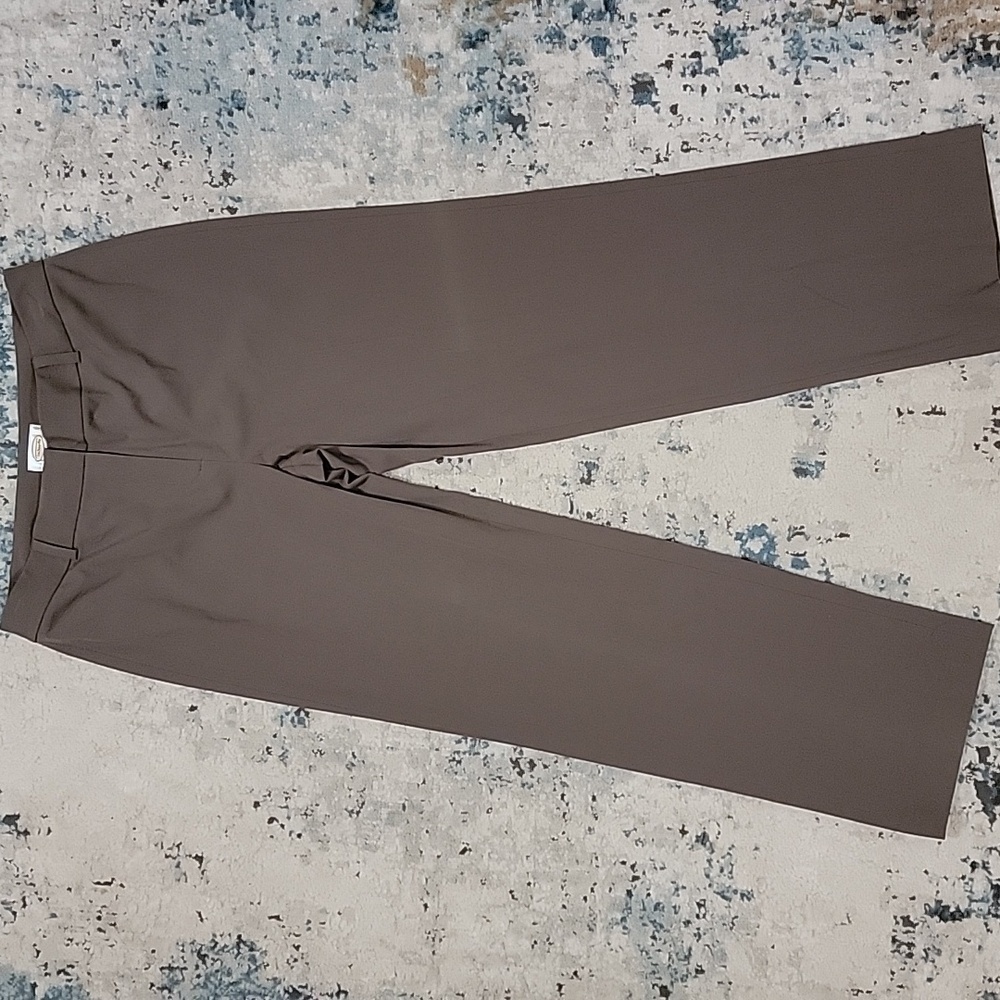 Women's Talbots Stretch Dress Pants, Tan, Size 12, EUC